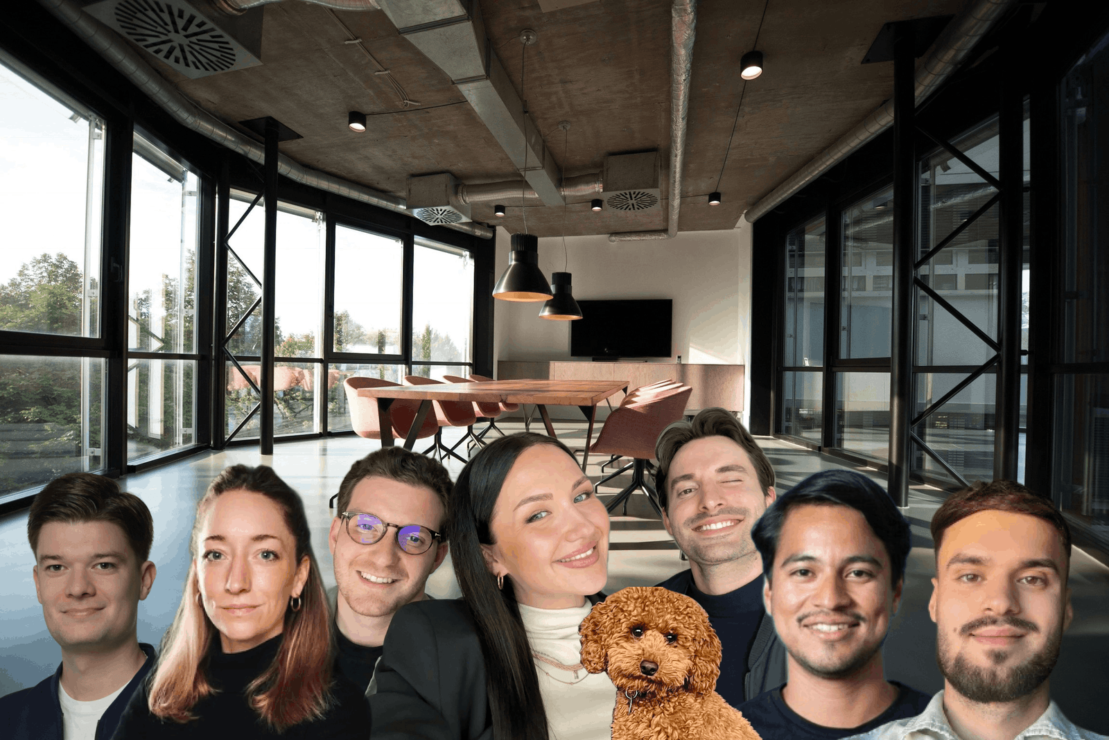 Das Team von MUVN